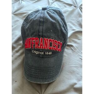 California Hat Cap Strapback Adjustable Embroidered Casual Womens San Francisco